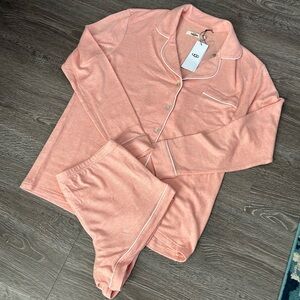 UGG NYA PEACHED KNIT PAJAMA SET